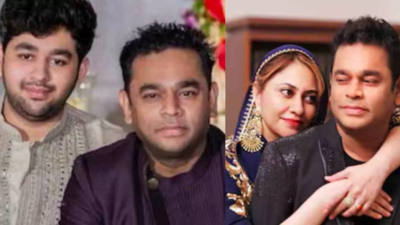 A. R. Rahman Wife Son And Daughter