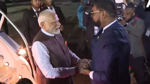 PM Modi in Guyana: PM Modi in Guyana: