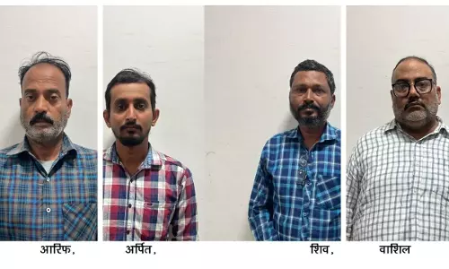 एसटीएफ की गिरफ्त में आरोपी: