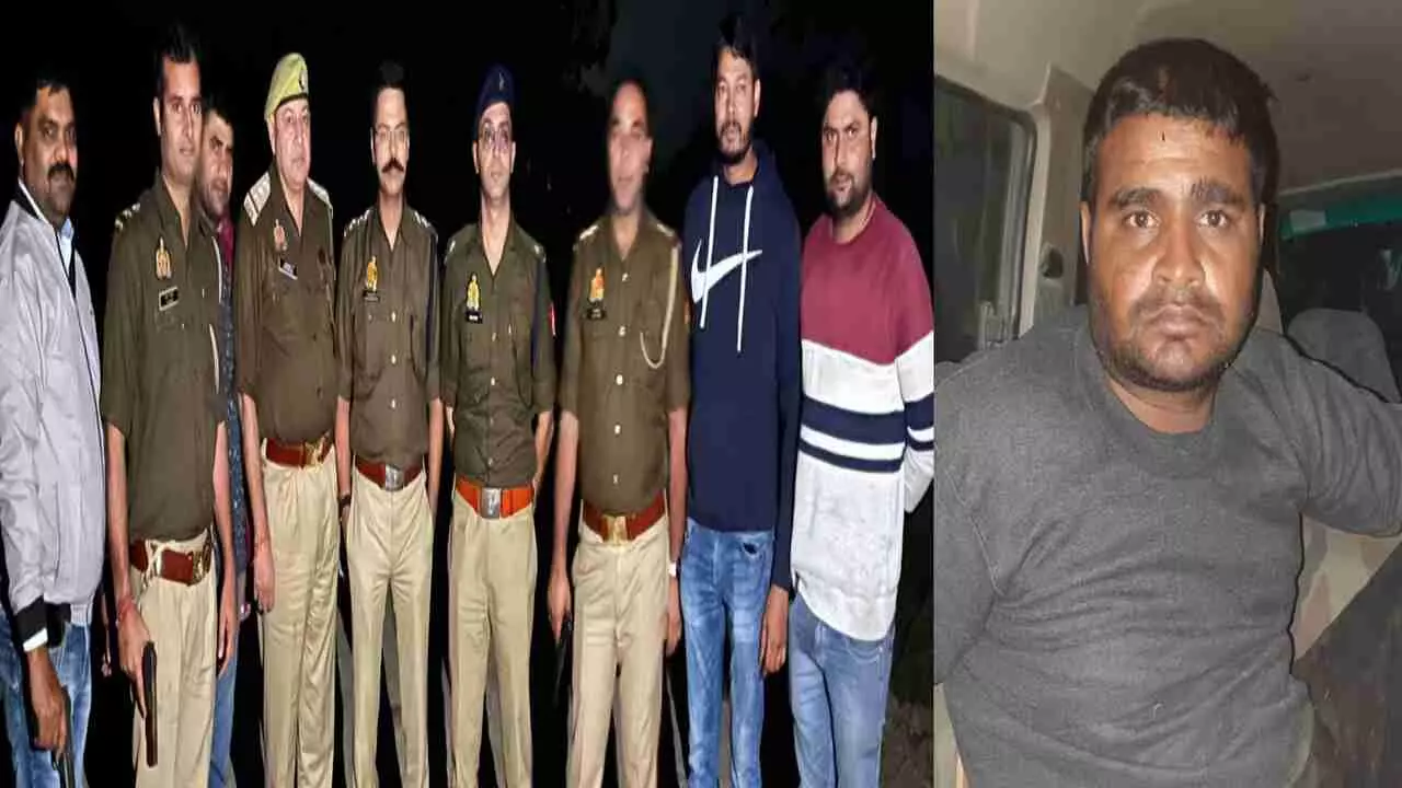 Bulandshahr News: हरियाणा का अंतरराज्यीय बदमाश शिवकुमार मुठभेड़ में लंगड़ा, 20 लाख की नगदी बरामद