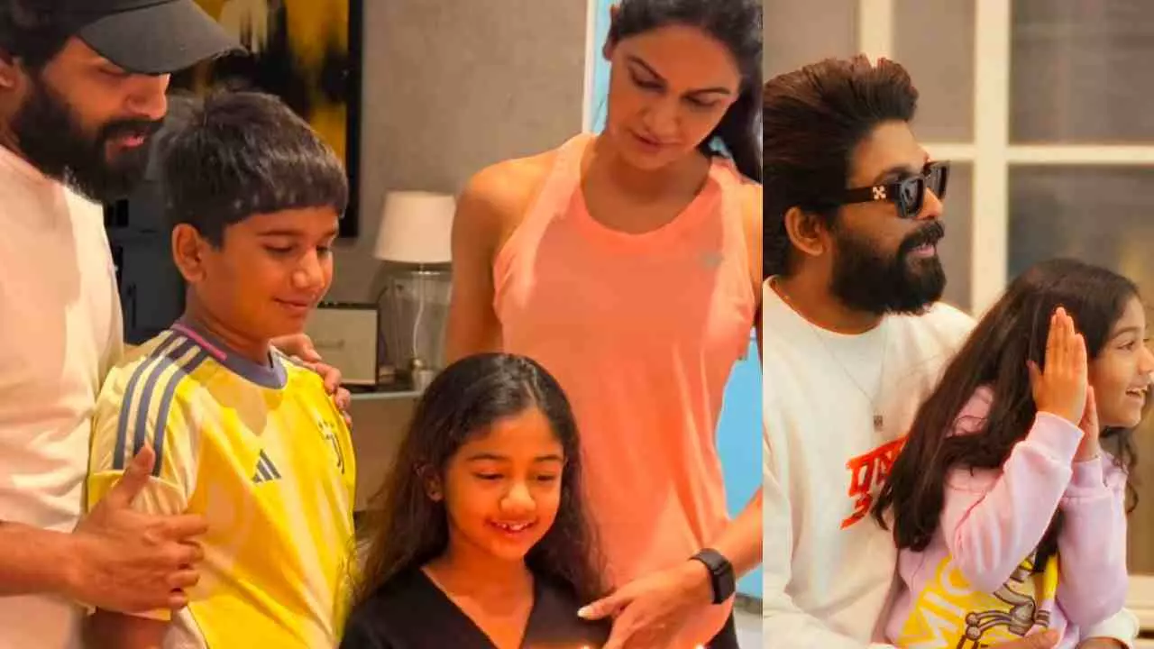 Allu Arjun Daughter Arha Birthday