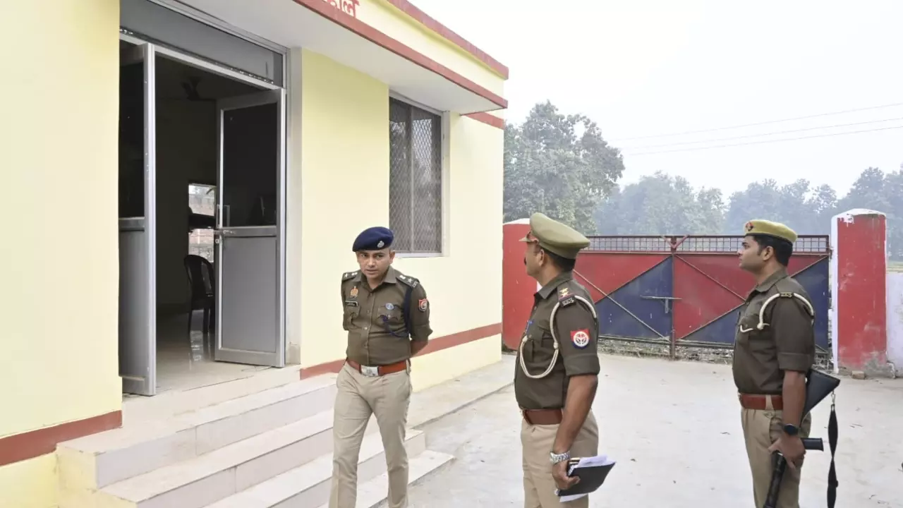 Maharajganj News: महराजगंज पुलिस अधीक्षक सोमेन्द्र मीना ने बरगदवा थाने का किया औचक निरीक्षण, दिए जरूरी निर्देश