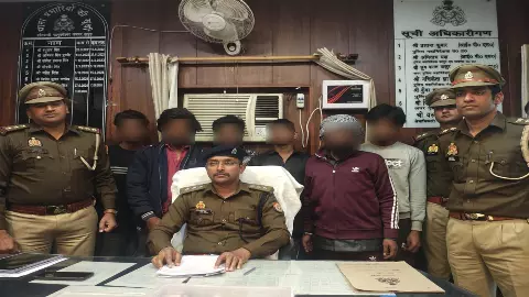 Six cattle thieves arrested, child kept in district This gang terrorized Six cattle thieves arrested, child kept in district This gang terrorized