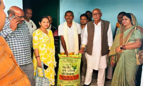 Banda News: प्रधान विनीता की ठोस पहल, उप बिक्री केंद्र खोल पहले ही दिन 300 किसानों को बंटवाई 15 टन खाद