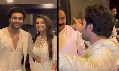 Aadar Jain Roka Ceremony Video