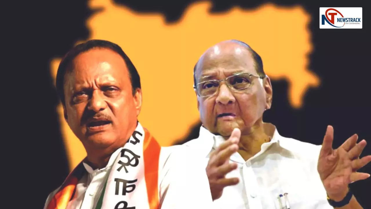 Ajit Pawar and Sharad Pawar