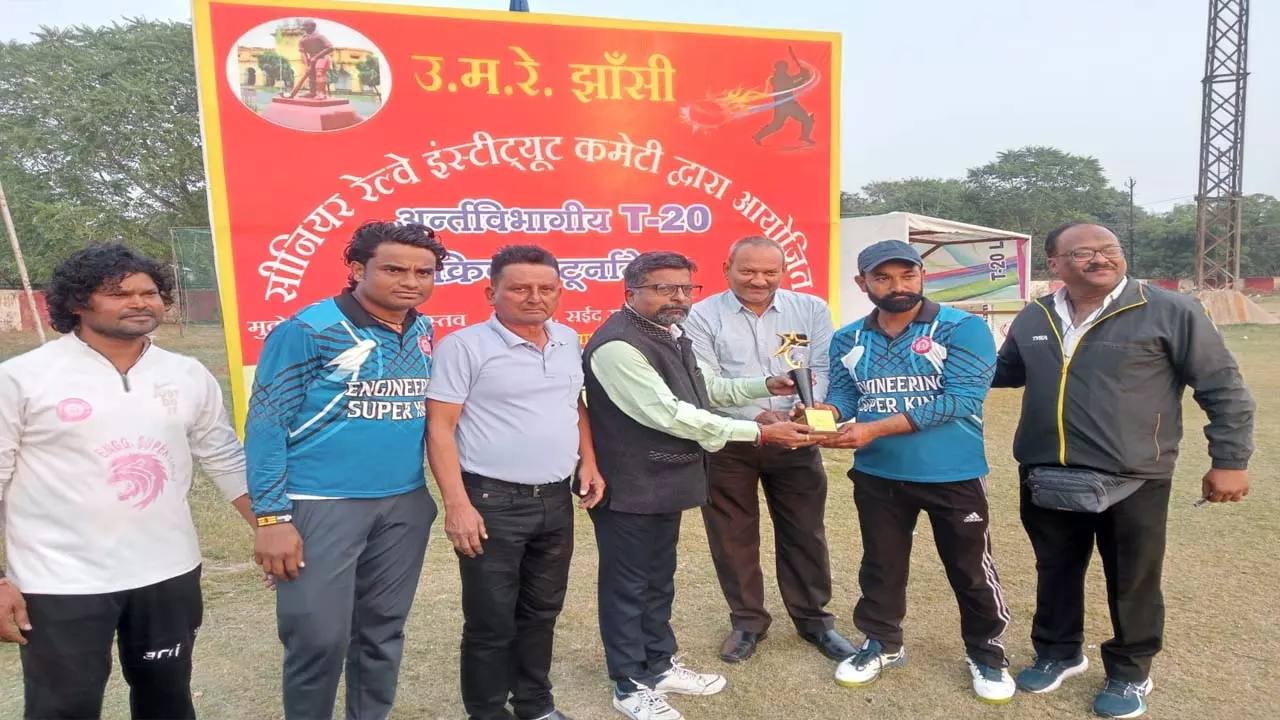 Teams of Operating and Engineering reach the final of Inter-Departmental T-20 Leather Ball Cricket Competition of Railways