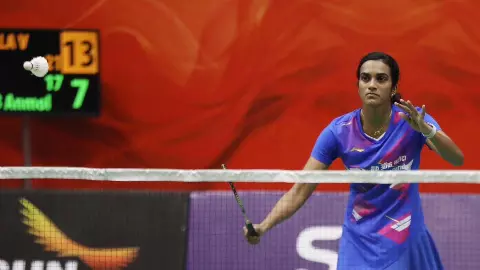 Badminton players PV Sindhu and Lakshya Sen with a spectacular win in the pre-quarter final Badminton players PV Sindhu and Lakshya Sen with a spectacular win in the pre-quarter final