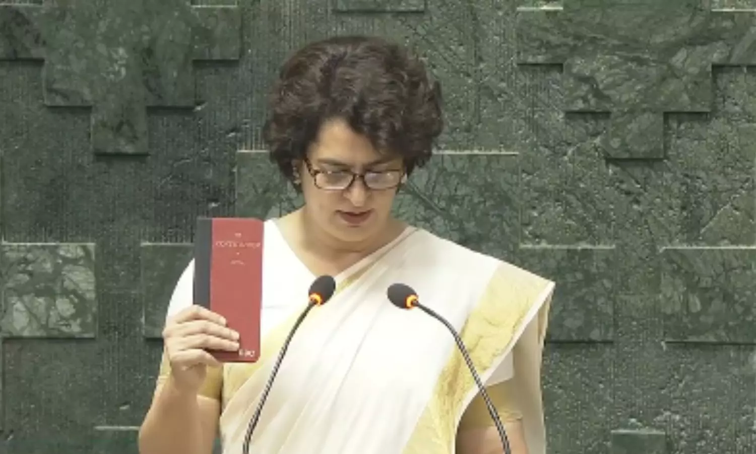 Priyanka Gandhi Oath