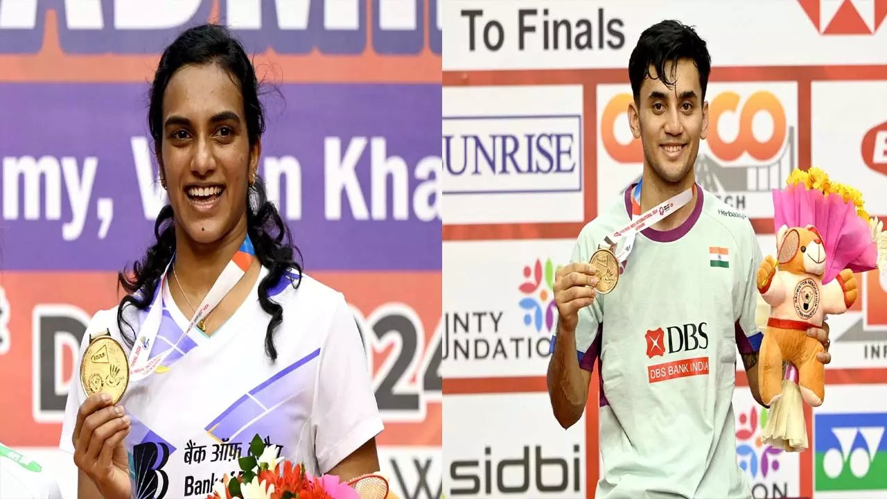 PV Sindhu and Lakshya Sen become champions