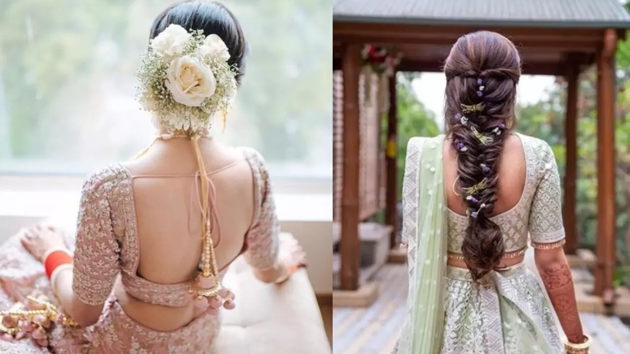 Hairstyles For Brides: दुल्हनों के लिए बेस्ट है ये हेयरस्टाइल, दिखेंगी बहुत खूबसूरत