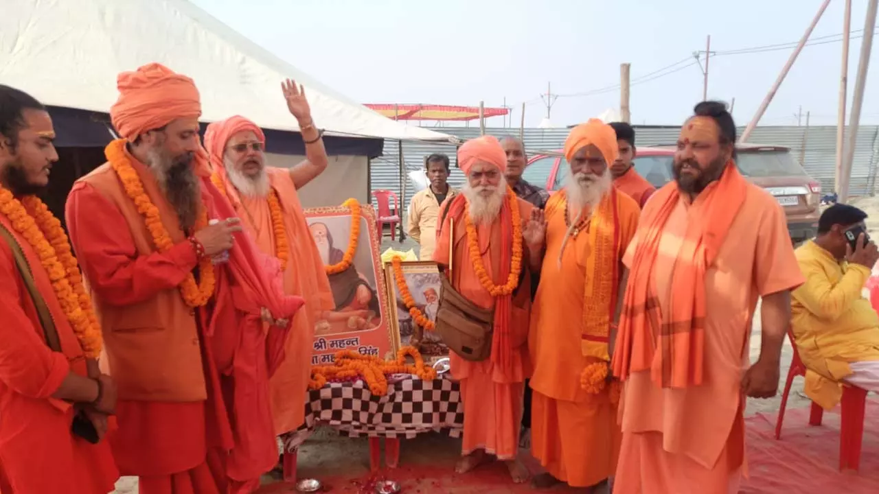 Bhoomi Pujan of Shri Panchayati Akhara Nirmal completed in Akhara area