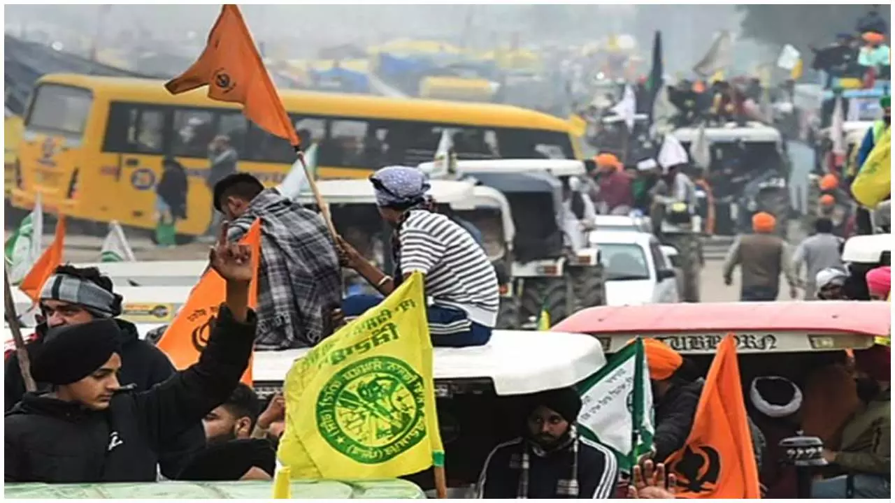 Farmer Protest in Noida