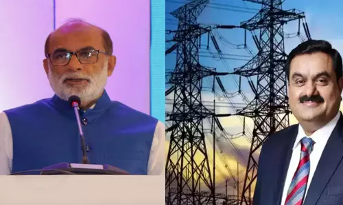 Bangladesh Power Development Board Chairman Mohammad Rezaul Karim- Indian Industrialist Gautam Adani