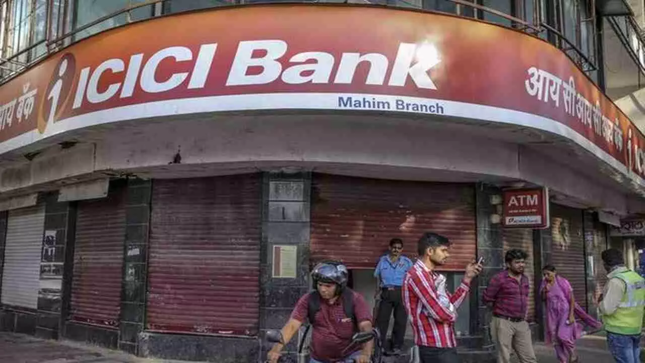 GST Raids ICICI Premises