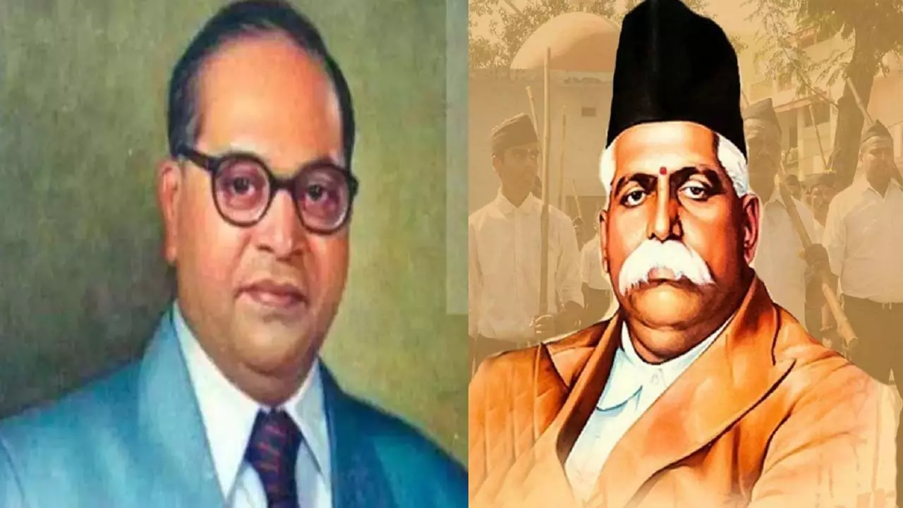 Dr. Bhimrao Ambedkar, Dr. Keshav Baliram Hedgewar, RSS