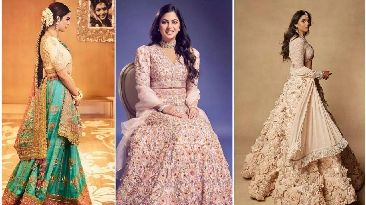 Isha Ambani Indian Look: अंबानी की बहुएं ही नहीं बेटी ईशा भी हैं बहुत स्टाइलिश, देखें ये गॉर्जियस लुक्स