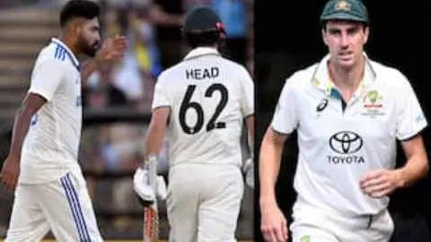 Pat Cummins, Mohammed Siraj, Travis Head, Border Gavaskar Trophy, BGT 2024, Sports, Cricket
