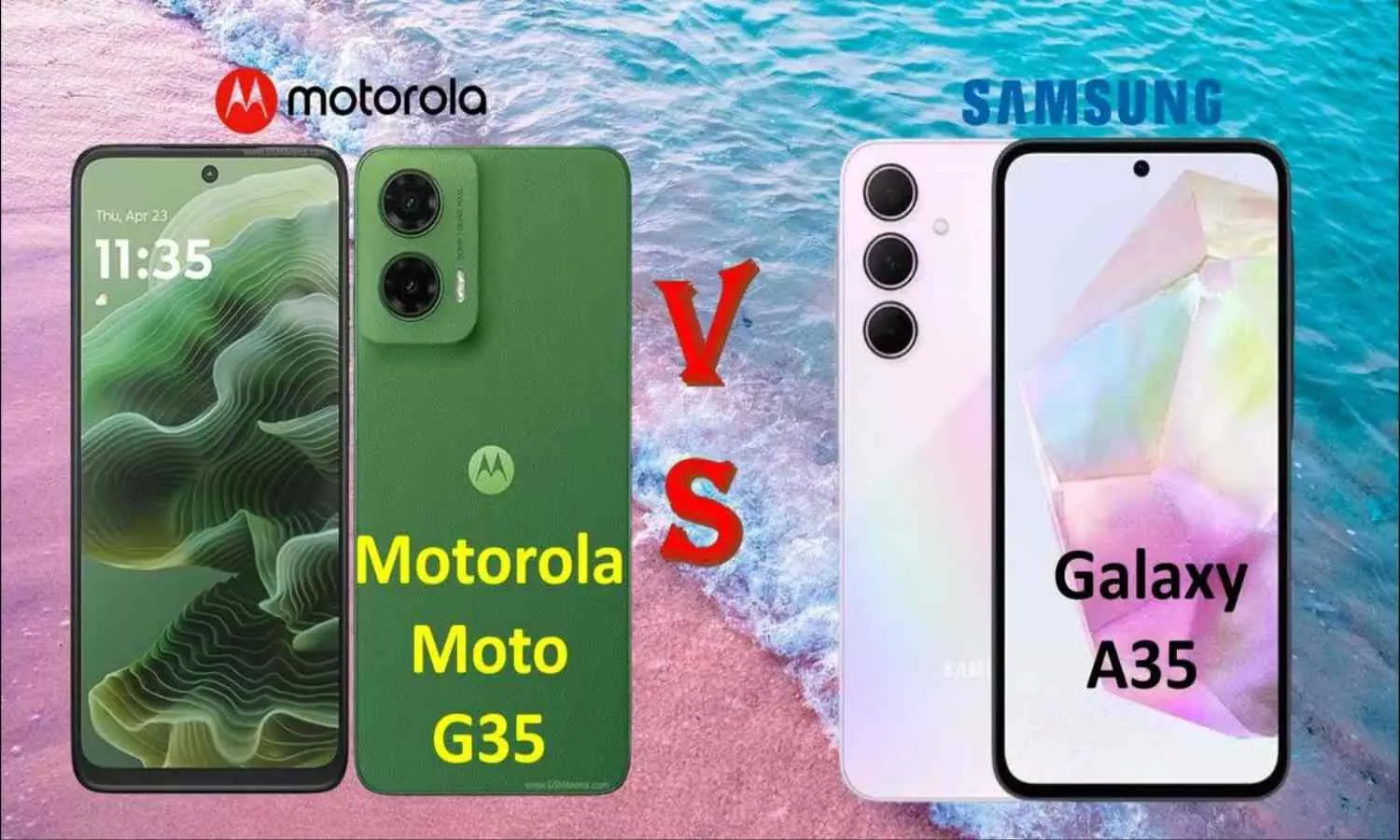 Samsung Galaxy A55 vs Moto G35 5G,  Samsung Galaxy A55 Price , Moto G35 5G Price, Tech News, Technology