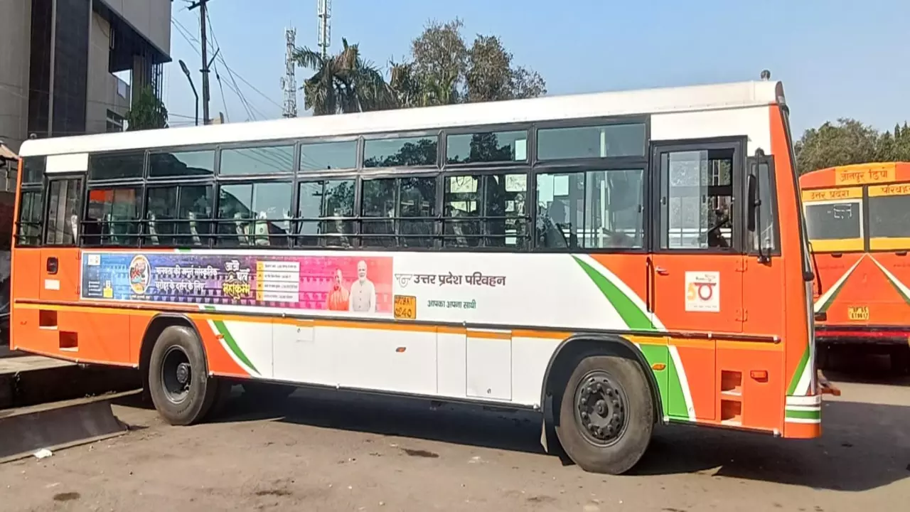 Kumbh 2025 UP Roadways buses out to invite people to Prayagraj Maha Kumbh mela up ki khabar