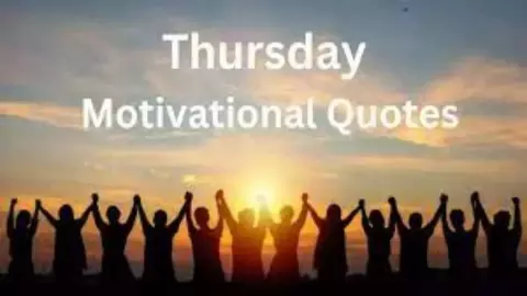 Thursday Motivational Quotes