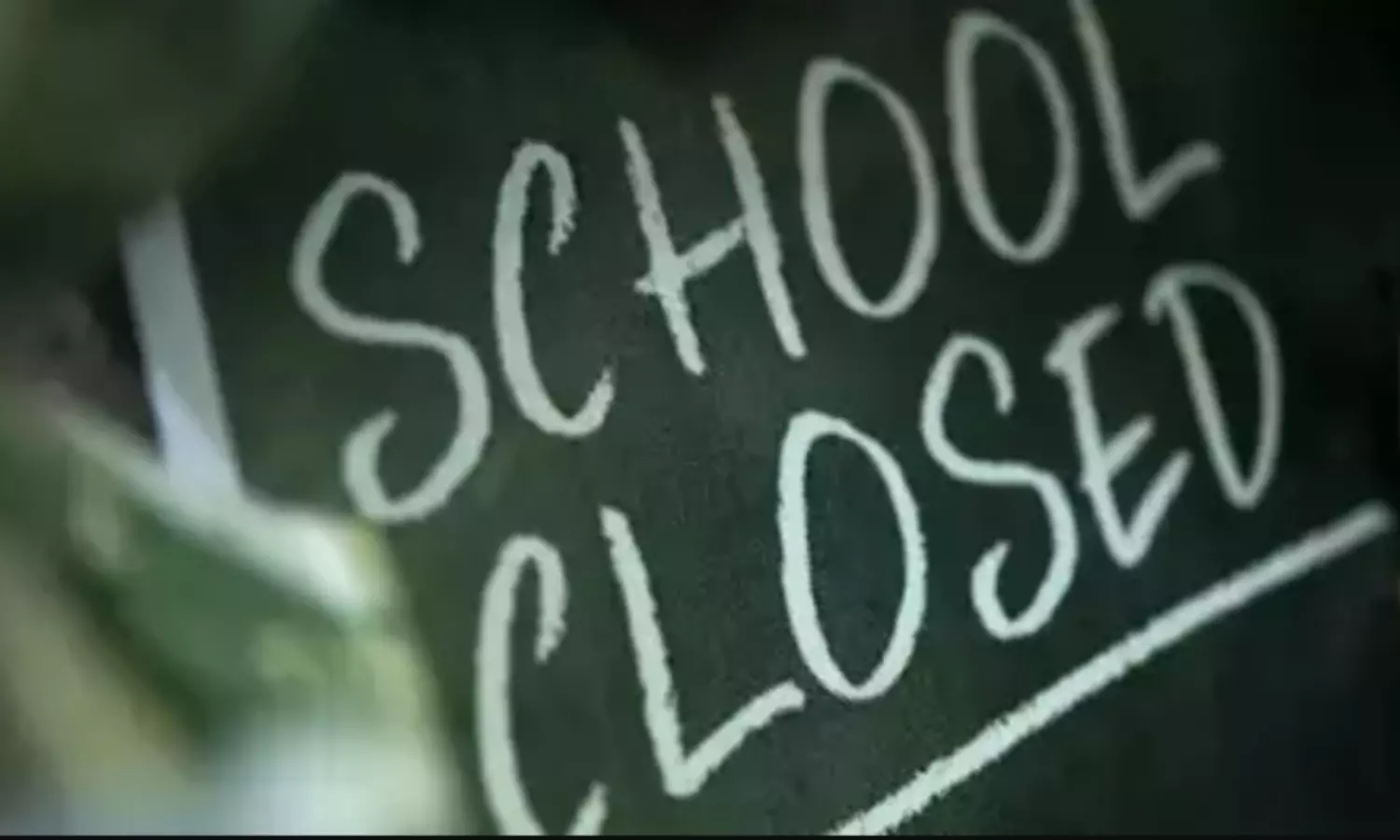 school closed