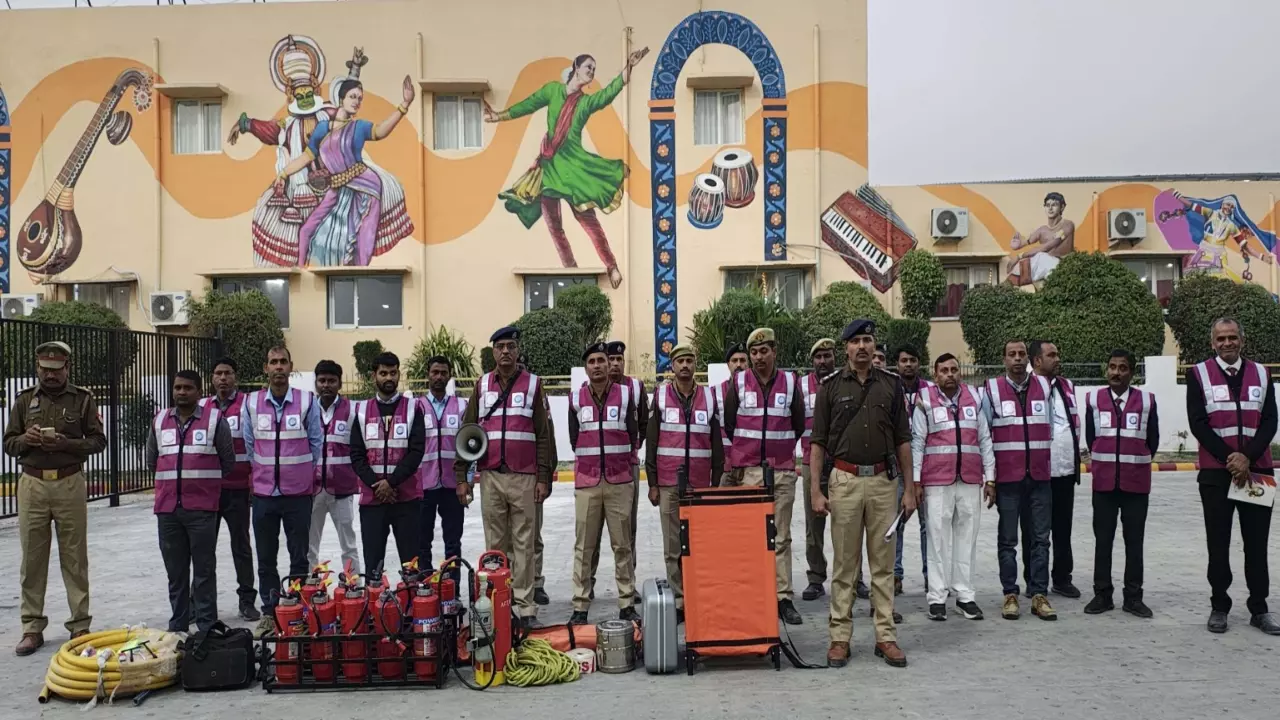 Kumbh 2025 Rapid Action Team at Prayagraj Junction Prayagraj Chheoki and Naini stations up ki khabar