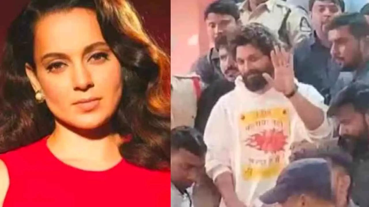 Kangana Ranaut Reacts On Allu Arjun Arrest