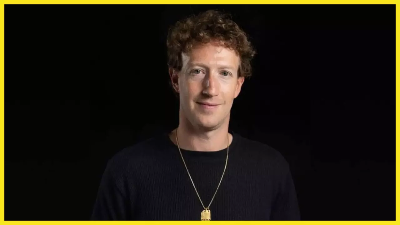 Mark Zuckerberg Gold Plated Necklace Auction