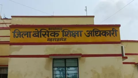 Basic Education Department improve education Convent schools children tested every month Maharajganj