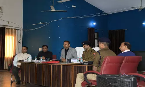 District Collector Ravindra Kumar Meeting Uttar Pradesh Public Service Commission Examination UPPSC Preliminary Examination 2024