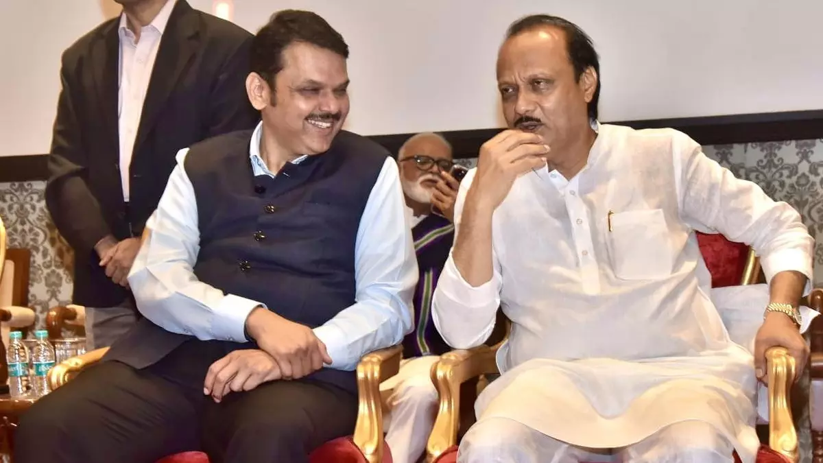 Devendra Fadnavis and Ajit Pawar