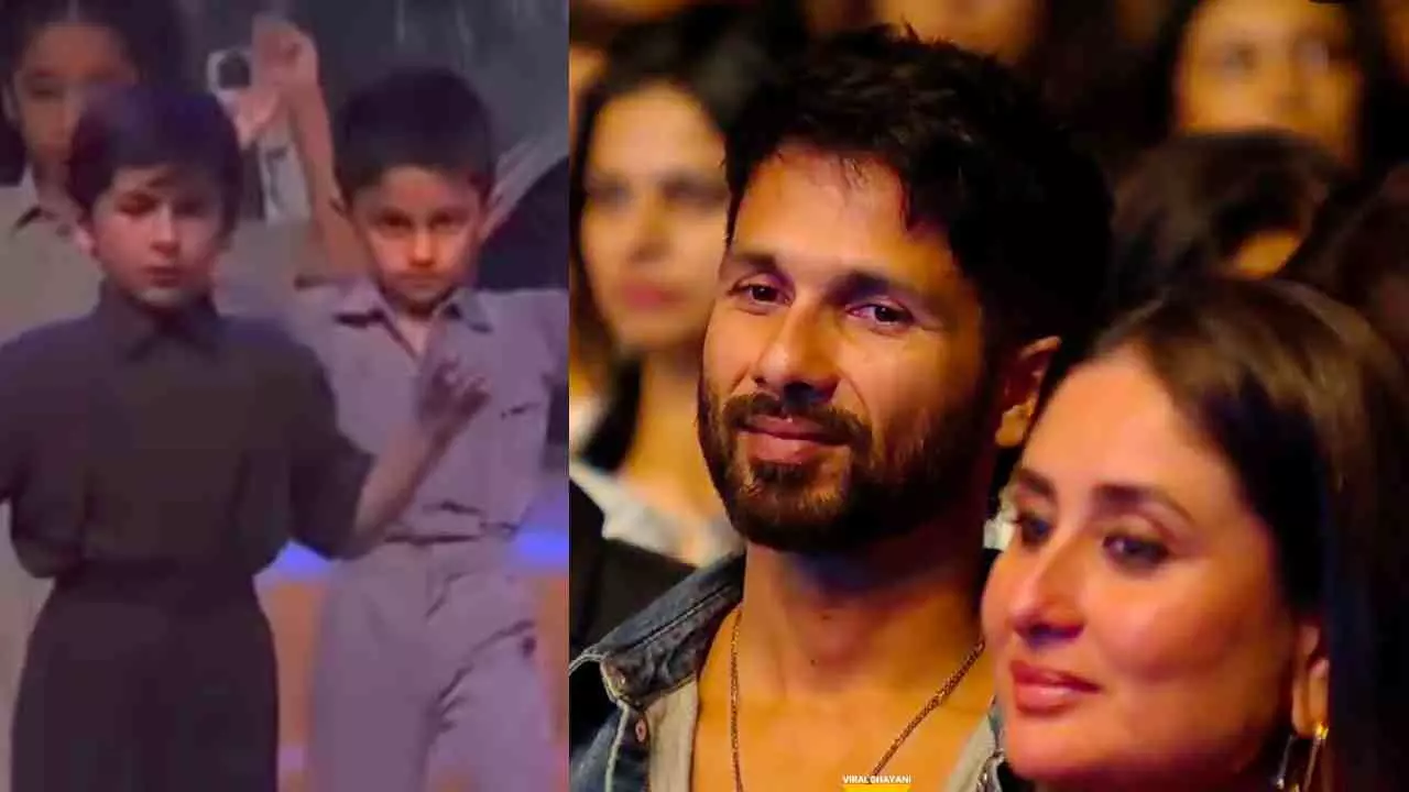 Taimur Ali Khan School Dance Video Viral