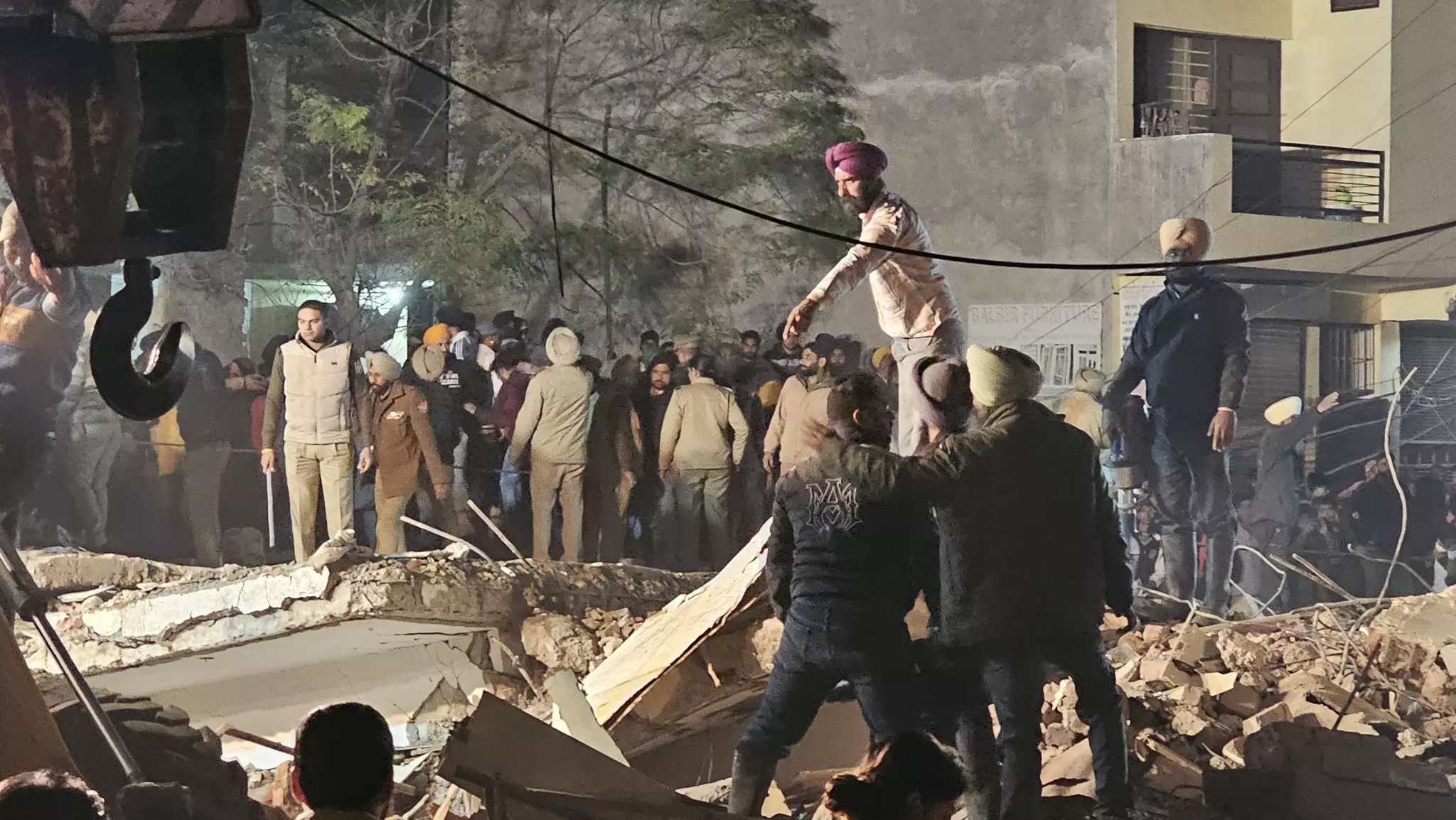 Mohali Building Collapse