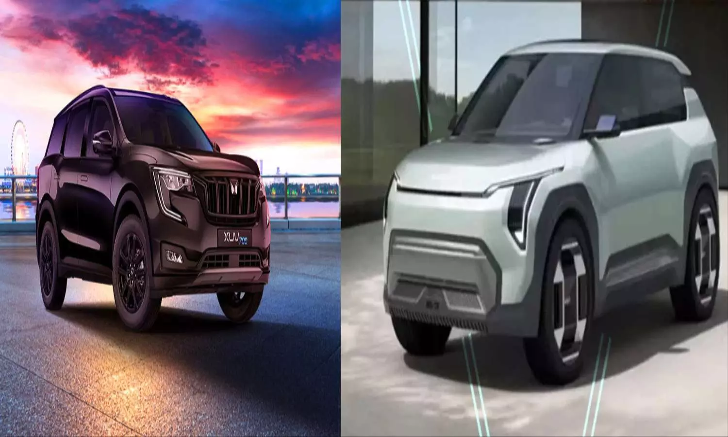 Kia Syros vs Mahindra XUV 700 (Credit: Social Media)