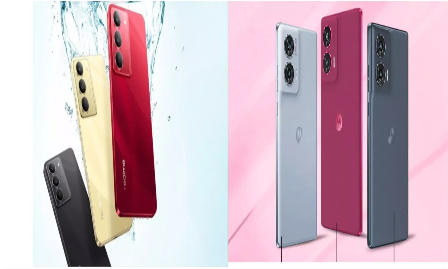 Motorola Edge 50 Fusion vs Realme 14x 5G (Credit: Social Media)