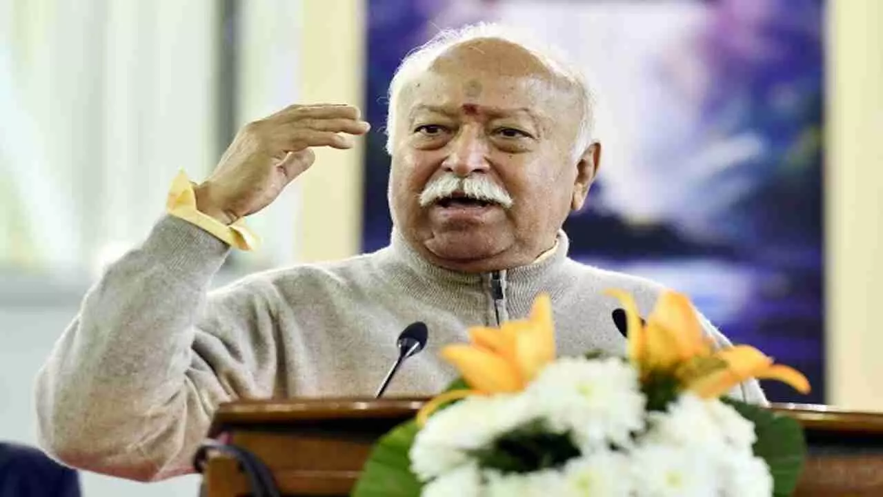 Mohan bhagwat statement row