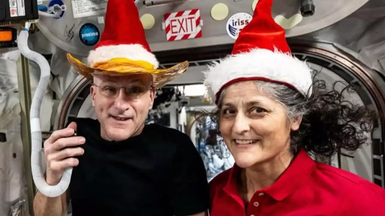 Sunita Williams Christmas video causes controversy