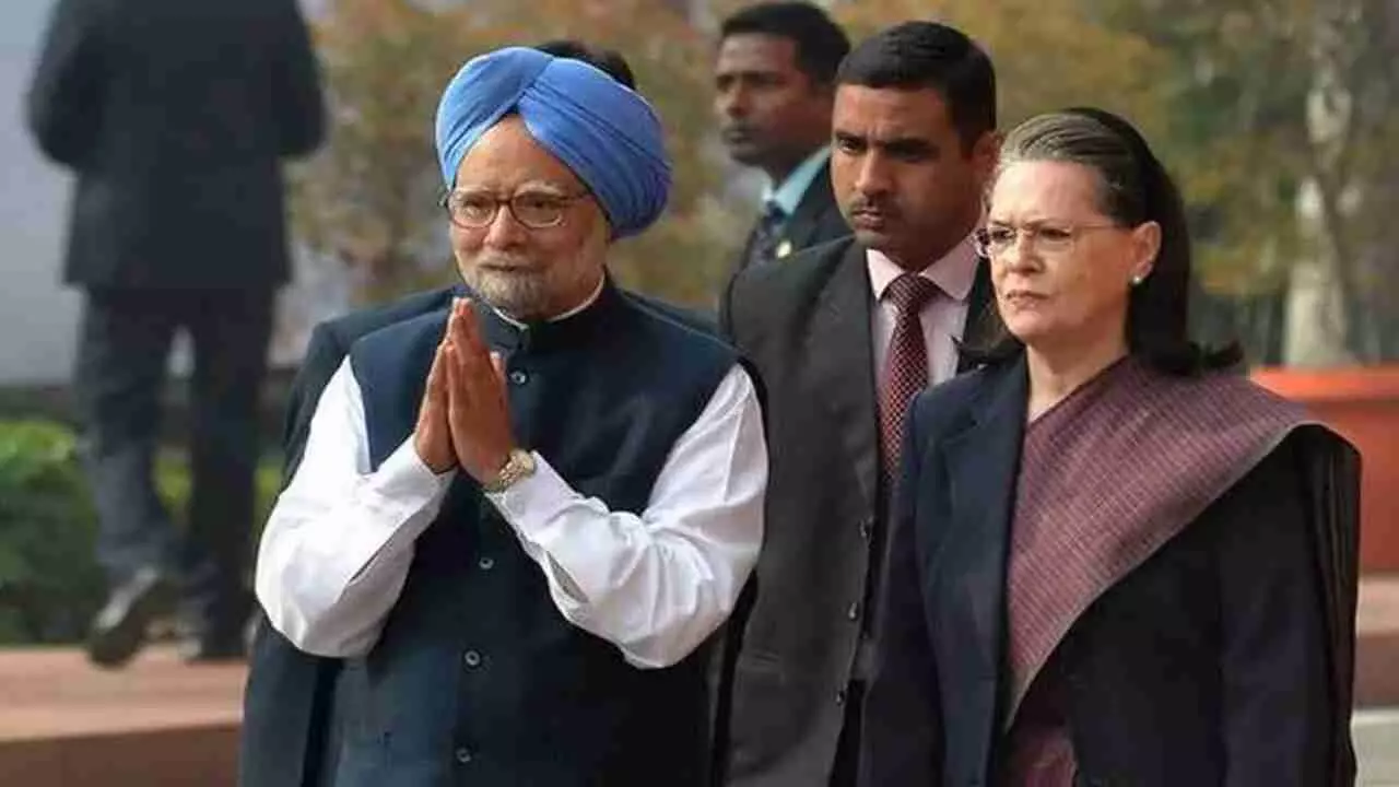 Manmohan Singh Sonia Gandhi