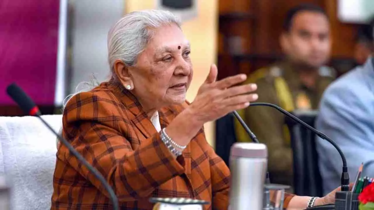 Governor Anandiben Patel