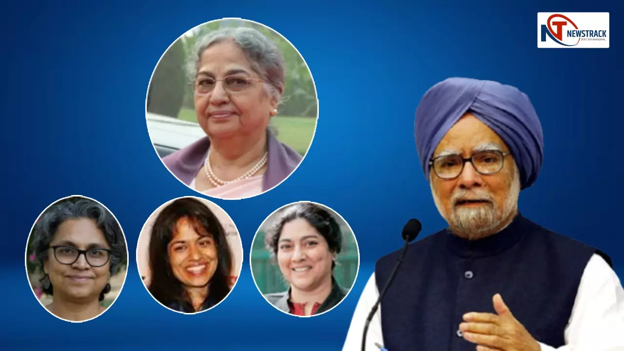 Manmohan Singh and his Family