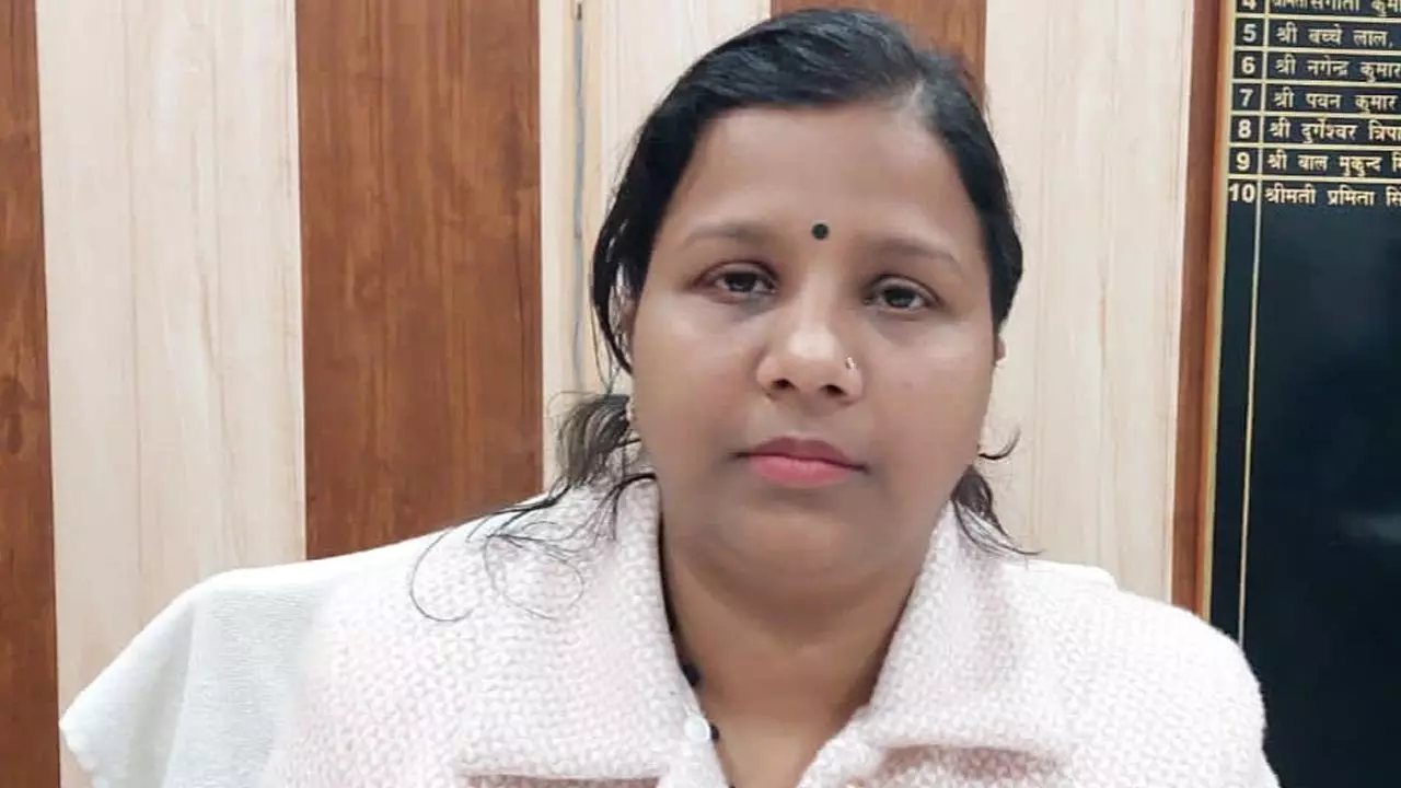 Executive Officer of Bahraich Municipal Council Pramita Singh