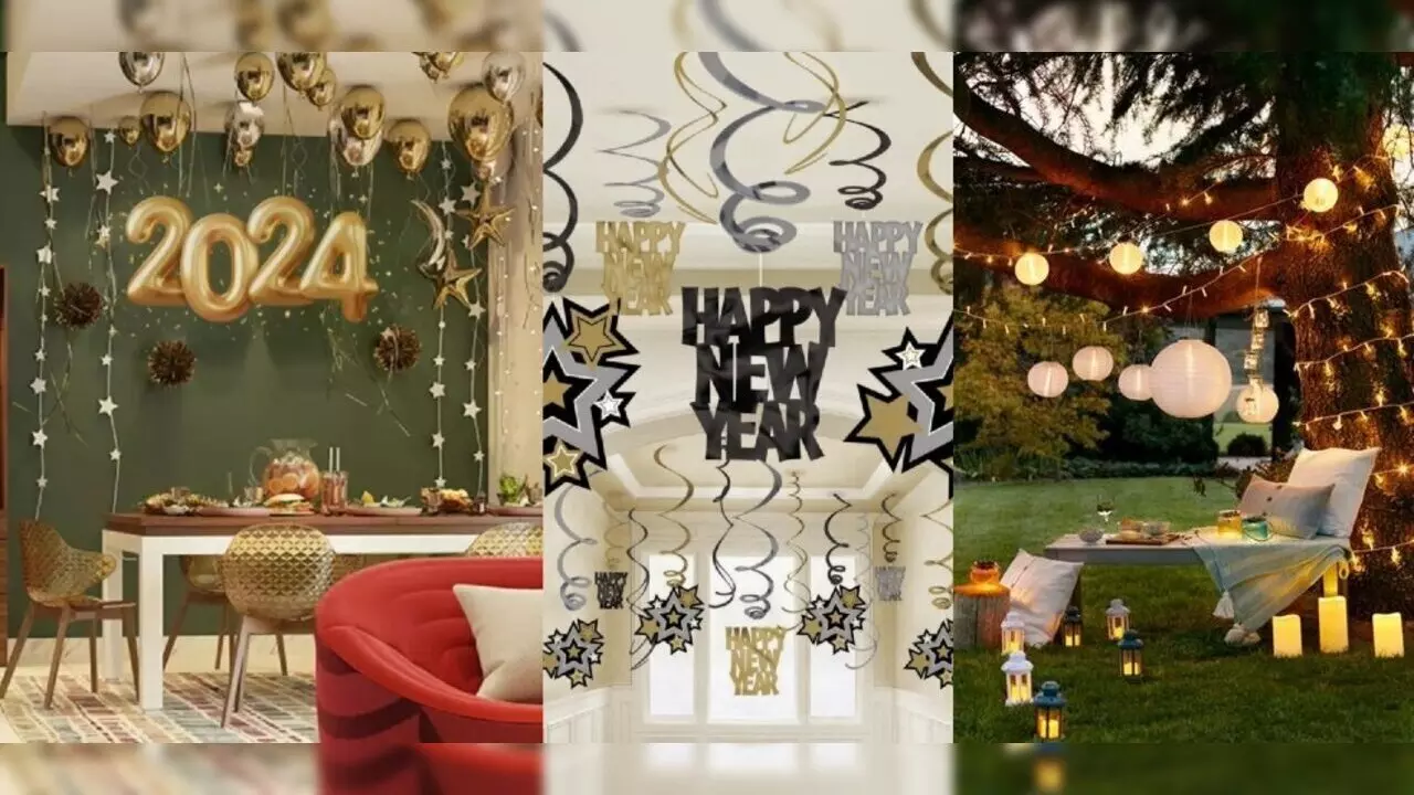 New Year 2025 Party Decoration Ideas: घर पर मनाने वाले हैं न्यू ईयर का जश्न, तो इन सजावट से बढ़ाएं पार्टी की शोभा