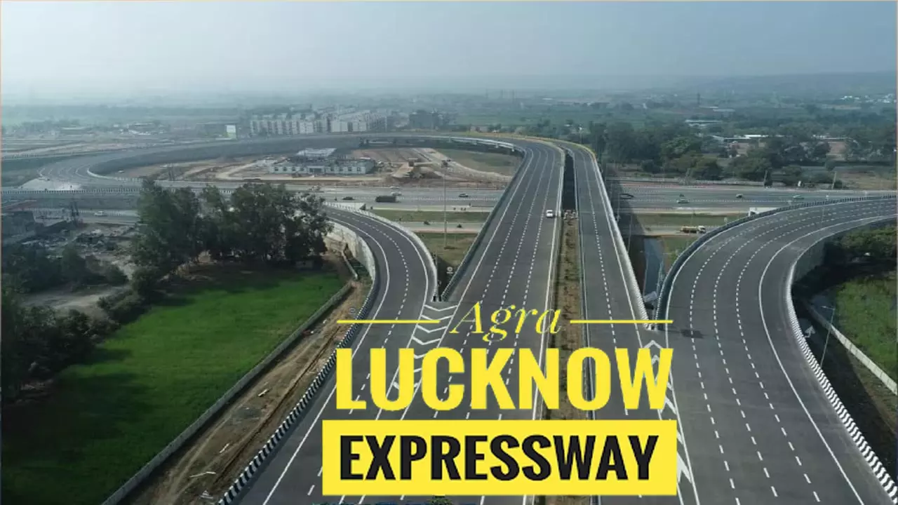 Agra-Lucknow Expressway Speed ​​Limit Road Safety Traffic Management System Over Speeding