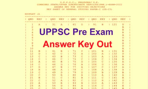 Uppcs exam 2024: उत्तर प्रदेश प्रारम्भिक परीक्षा क़ी उत्तर कुंजी हुई जारी, 22 दिसंबर को थी परीक्षा