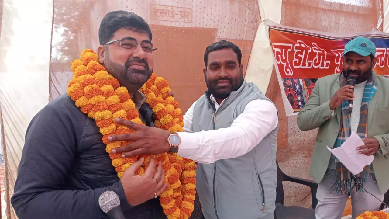 Block Development Officer of Nathnagar Block Vivekanand Mishra received