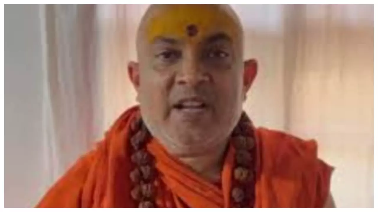 Swami Jitendranand Saraswati ( Pic- Social- Media) Swami Jitendranand Saraswati ( Pic- Social- Media)