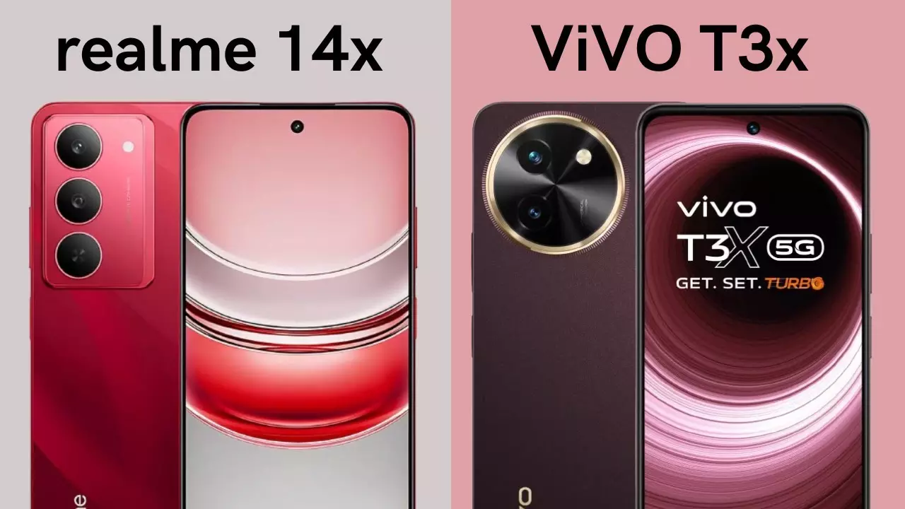 Vivo T3x 5G vs Realme 14x 5G (Credit: Social Media)