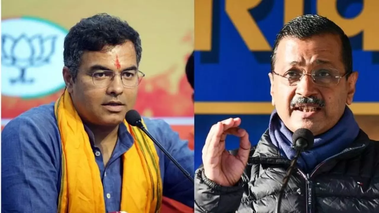 Delhi Assembly Election 2025: Parvesh Verma and Arvind Kejriwal