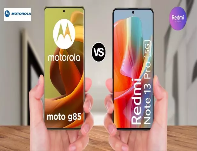 Xiaomi Redmi Note 13 Pro vs Moto G85 5G (Credit: Social Media)